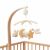 Variation Multicolore du produit Mobile musical en bois FSC Newborn de la marque Little Dutch