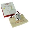 Coquetier Le Petit Prince mouton personnalisable (métal argenté) Aubry-Cadoret Packaging 3