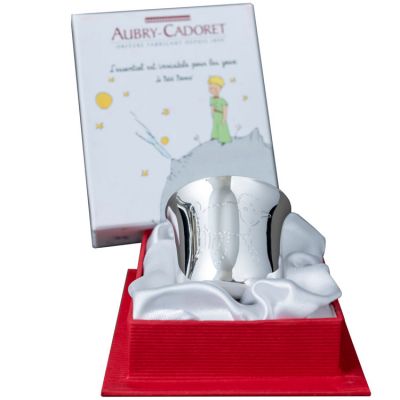 Coquetier Le Petit Prince mouton personnalisable (métal argenté)  par Aubry-Cadoret