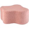 Pouf Cloud Guava Pink molletonné  par Wigiwama