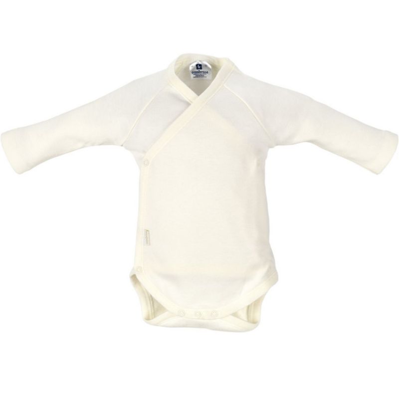 Body croisé manches longues beige (3 mois) Cambrass