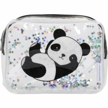 Trousse de toilette à paillettes Panda  par A Little Lovely Company