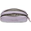 Trousse double compartiment Glossy Lila Caméléon Produit ouvert 3