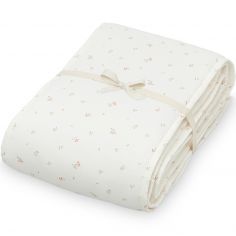 Tour de lit traversin en coton blanc Susie & Bonnie (180 cm)
