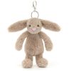 Porte-clé Bashful Lapin Beige  par Jellycat