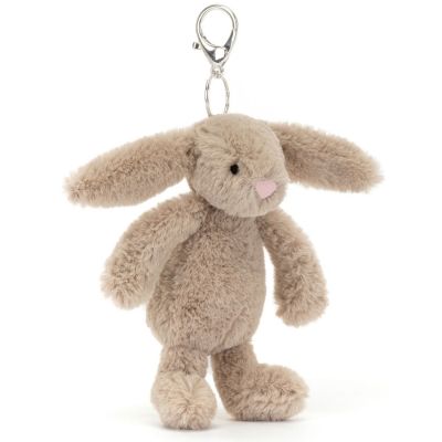 Porte-clé Bashful Lapin Beige  par Jellycat