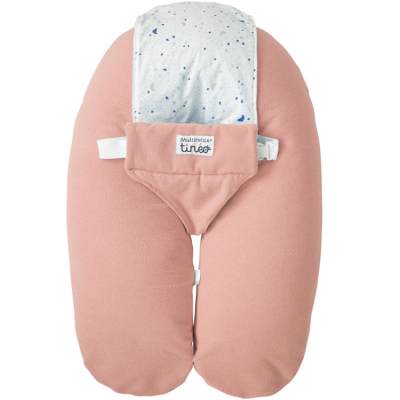 Coussin de grossesse Multirelax évolutif éponge rose sky Tinéo