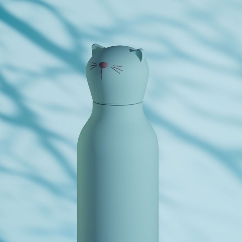 Gourde isotherme Bestie Chat (460 ml) Asobu Ambiance 4