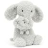 Peluche câlin Eléphant Gris (26 cm) - Jellycat