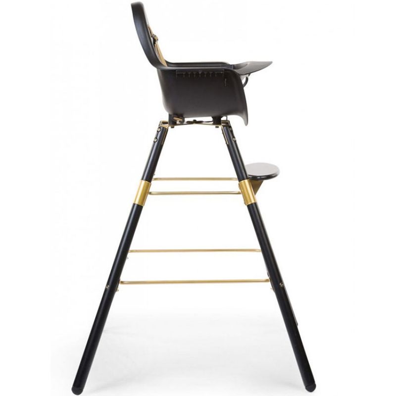 Kit de pieds longs pour chaise haute Evolu + repose-pieds en bois naturel blanc Childhome Produit 6