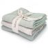 Lot de 3 lingettes Lullaby Mint (28 x 28 cm) - Babyshower Lot de 3 lingettes Lullaby Mint (28 x 28 cm) - Babyshower