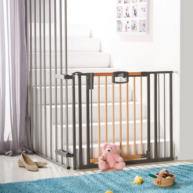 Barrière Easy Lock Wood Plus avec adaptateur escalier (84 à 92 cm) - Reconditionné Geuther Produit 9