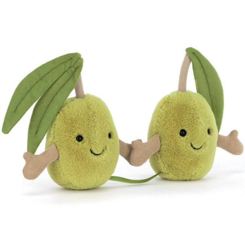Peluche Amuseable Paire d'Olives (18 cm) Jellycat Produit 1