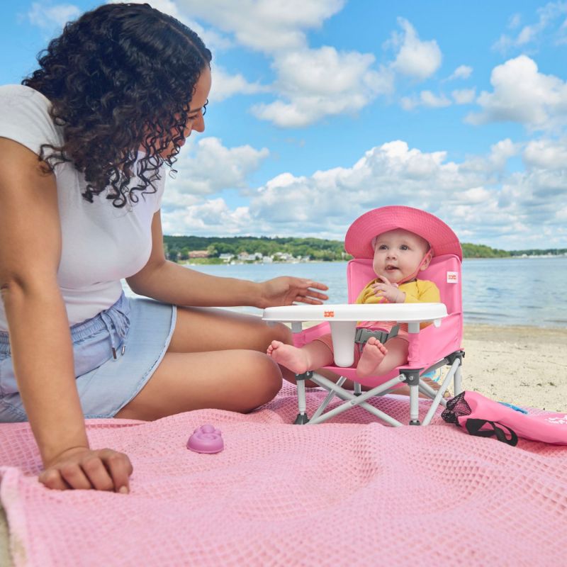 Rehausseur compact évolutif Pop 'N Sit Rose Kids2 Ambiance 6