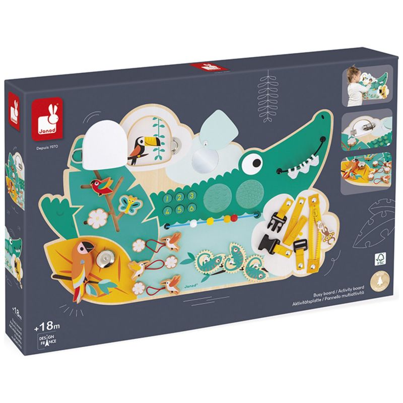 Planche d'activités Croco Tropik Janod Packaging 8