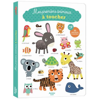 Livre Mes premiers animaux à toucher