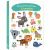 Variation Multicolore du produit Livre Mes premiers animaux à toucher de la marque Auzou Editions
