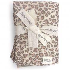 Lot de 3 langes Wild Print (70 x 70 cm)