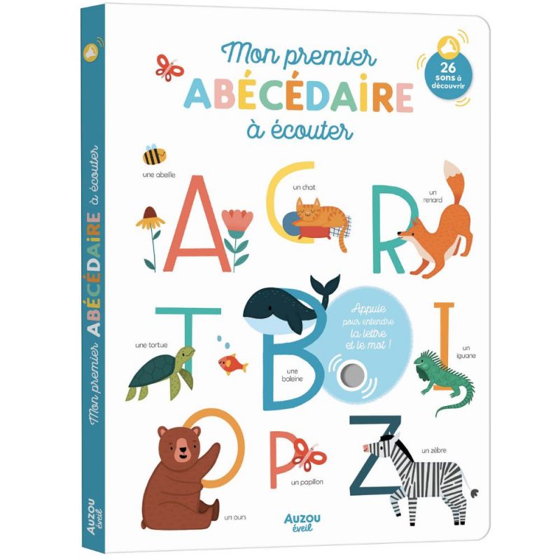 Livre Mon premier abécédaire à écouter Auzou Editions