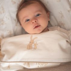 Drap-housse berceau Baby Bunny (40 x 80 cm)