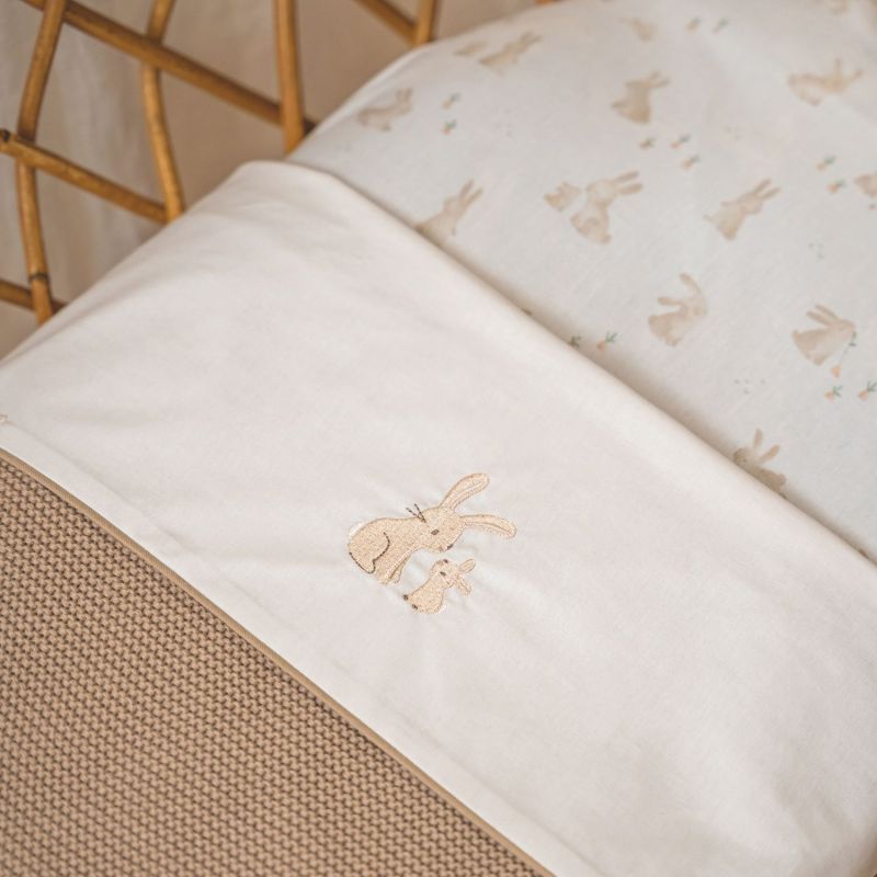 Drap-housse berceau Baby Bunny (40 x 80 cm) Little Dutch Ambiance 4