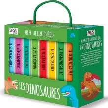 Lot de 8 livres Les dinosaures  par Sassi Junior