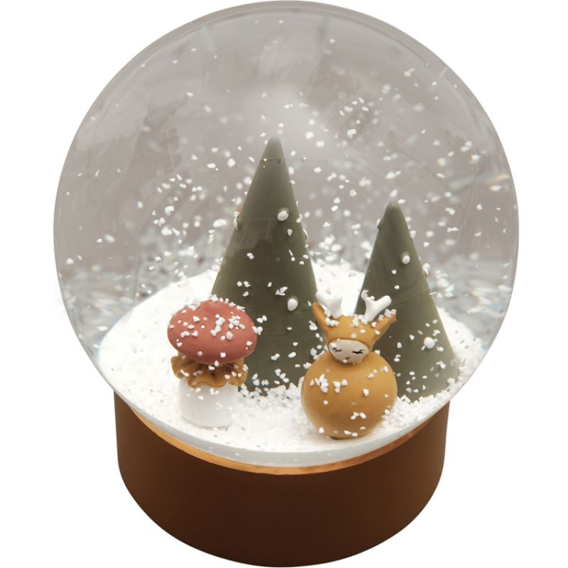 Boule à neige cerf des bois Fabelab