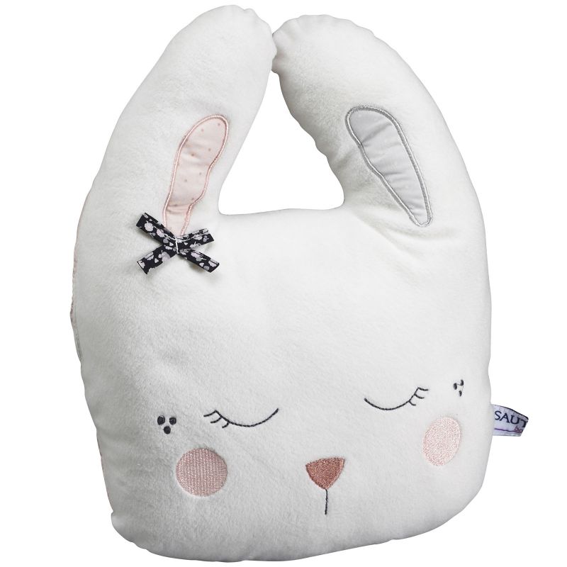 Coussin lapin Miss Fleur de Lune (34 x 26 cm) Sauthon
