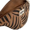 Sac banane Olivia Zèbre Cannelle Hindbag Produit ouvert 4