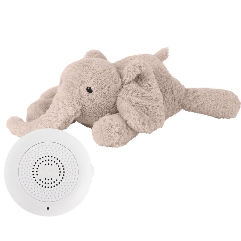 Peluche bruit blanc George l'éléphant beige - Reconditionné FLOW Produit 4