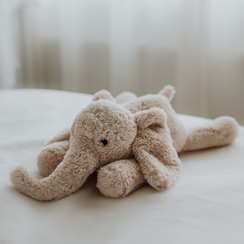 Peluche bruit blanc George l'éléphant beige - Reconditionné FLOW Produit 7