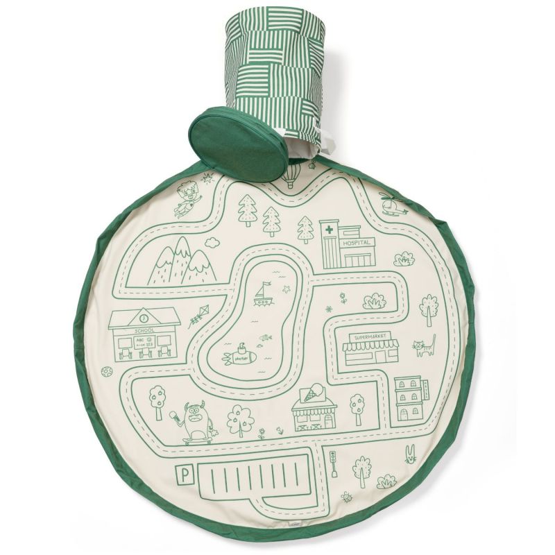 Sac de rangement et tapis de jeu 2 en 1 Soo Roadmap Play&Go Produit 1