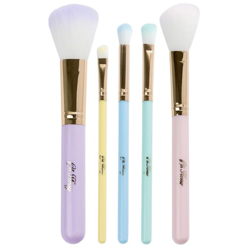 Coffret de 5 pinceaux de maquillage Arc-en-ciel Oh Flossy Produit 4