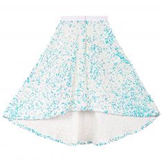 Cape Snowhite Blanc Holographique (4-12 ans) - Ratatam