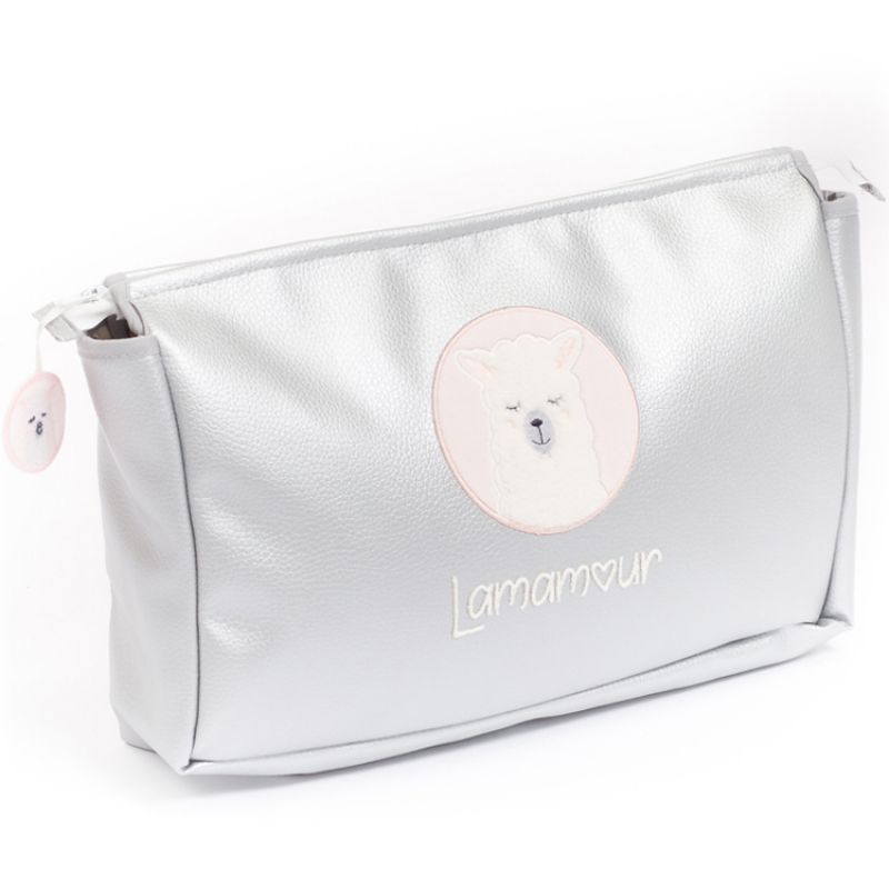 Trousse de toilette rose Lamamour Maison Nougatine