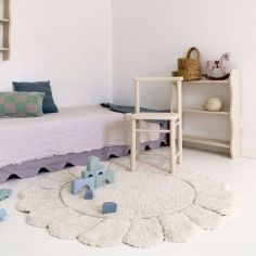 Tapis lavable rond Gabrielle (110 cm)