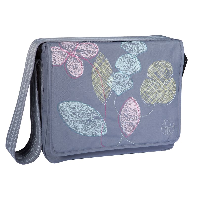 Sac à langer mallette Leaves cendres Lässig