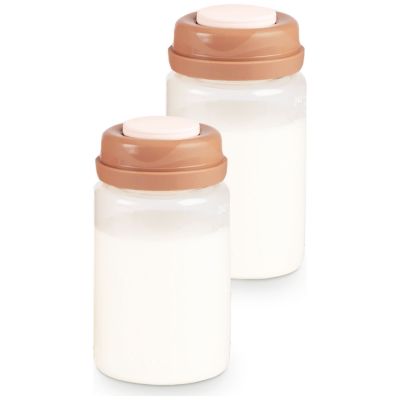 Lot de 2 bouteilles de conservation lait maternel pour refroidisseur de lait (240 ml) Béaba