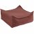 Variation Bordeau du produit Pouf Ottoman Square Pomegranate Outdoor de la marque Wigiwama