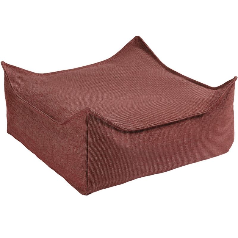 Pouf Ottoman Square Pomegranate Outdoor Wigiwama Produit 1