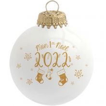 Boule de Noël 2022, Mon 1er Noël  par Baubels
