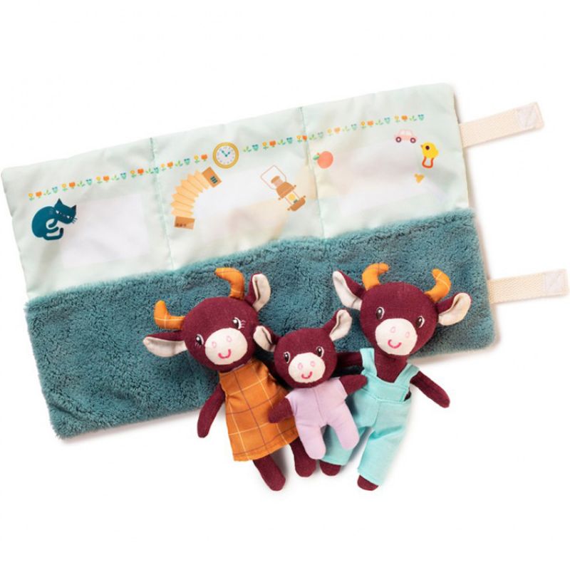 Mini peluches la famille de Rosalie la vache (10-16 cm) Lilliputiens Produit 4