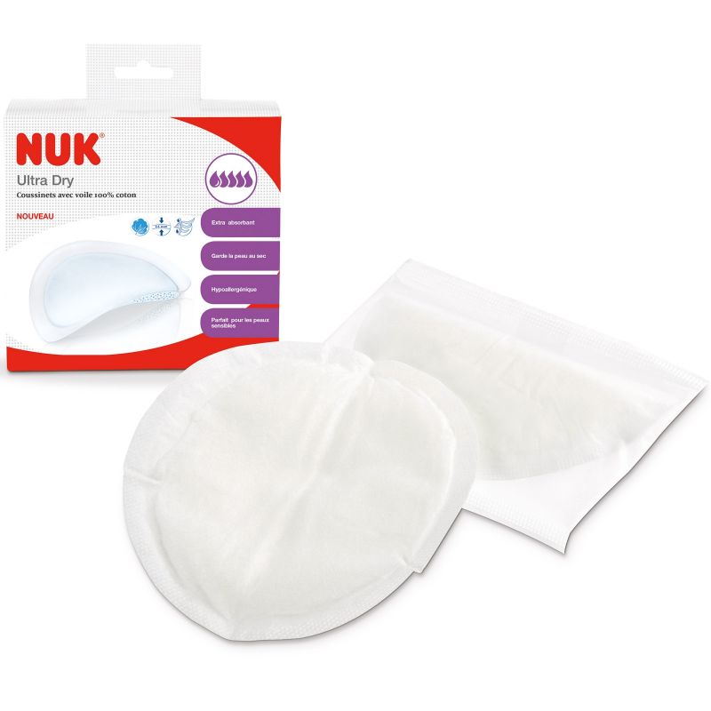 Boîte de 30 coussinets d'allaitement Ultra-Dry NUK