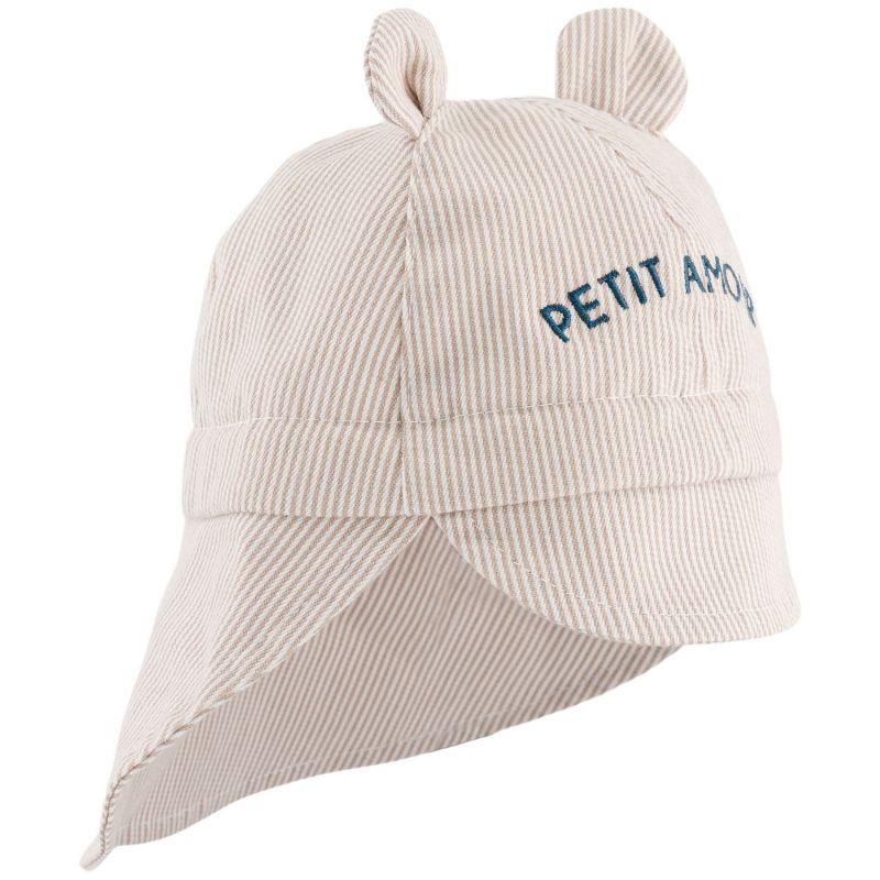 Chapeau bébé Petit Amour crème (0-6 mois) Chamaye Produit 4