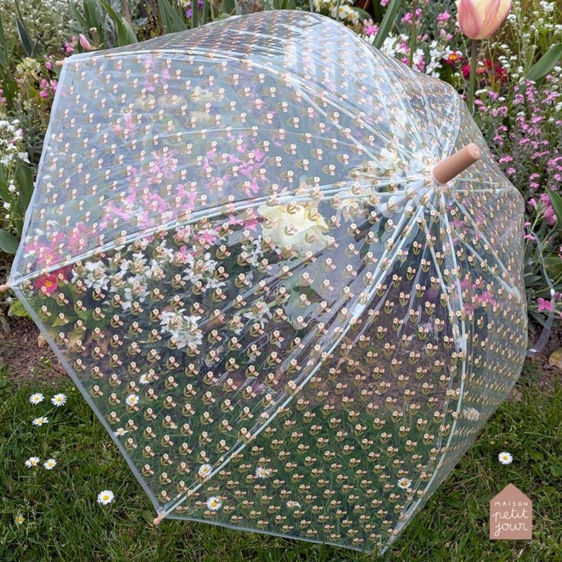 Parapluie les petites fleurs Petit Jour Paris Ambiance 2