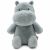 Variation Bleu, blanc, noir du produit Peluche Jollies Hippo Happy (25 cm) de la marque Jollein
