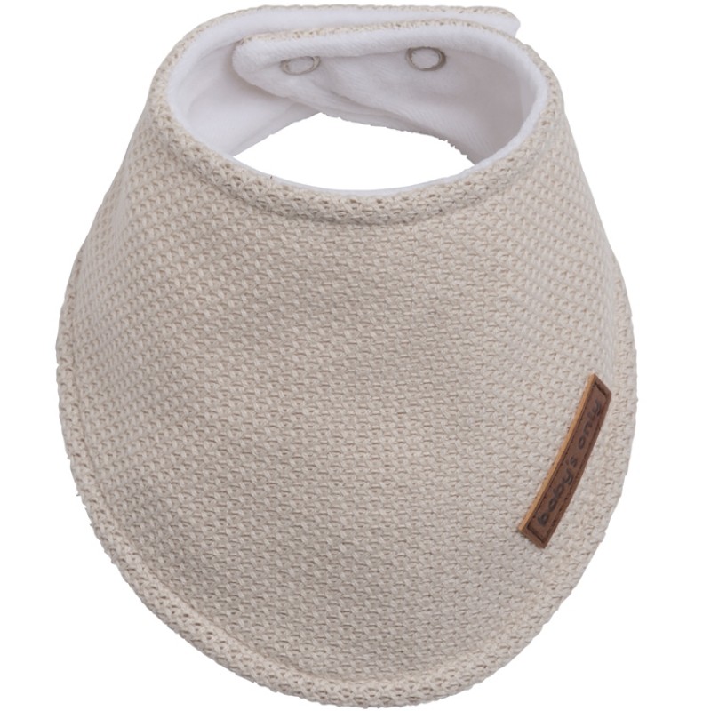 Bavoir bandana beige Classic Baby's Only