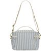 Lunch bag isotherme Igor Rayures Fines Bleu Hindbag Produit 3