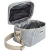 Lunch bag isotherme Igor Rayures Fines Bleu Hindbag Produit ouvert 4