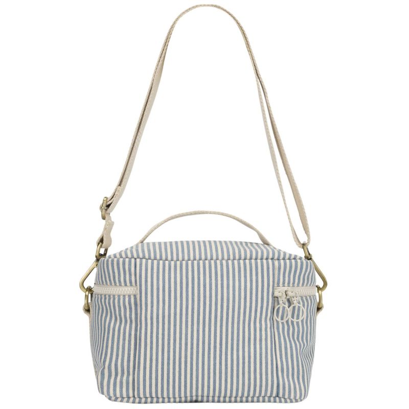 Lunch bag isotherme Igor Rayures Fines Bleu Hindbag Produit 3